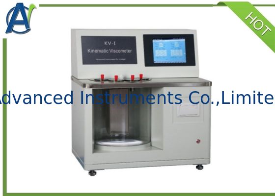 ASTM D445 Automatic Calculation Kinematic Viscosity Tester with Built-in Printer for Petroleum Products