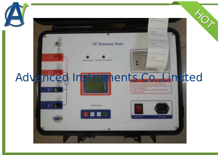 Automatic Transformer Winding Coil DC Resistance Tester Micro Ohmmeter