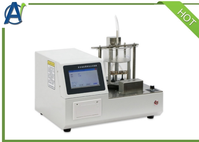 ASTM D36 Automatic Softening Point Tester with 0.1 ℃ Temperature Resolution for Bitumen Testing Using Ring-and-Ball Apparatus for Two Samples Simultaneously