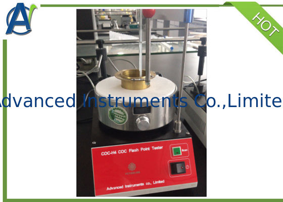 Πιο δημοφιλές όργανο δοκιμής σημείου λάμψης ASTM D92 Cleveland Open Cup για λιπαντικό λάδι