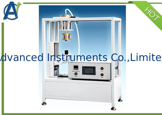 ISO 12127 υφαντικός εξοπλισμός δοκιμής ευφλέκτου μετάδοσης θερμότητας επαφών