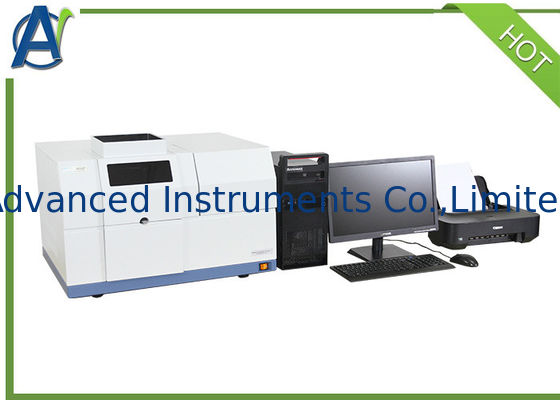 Spectrophotometer ατομικής απορρόφησης φλογών και φούρνων AA με το PC και τον εκτυπωτή