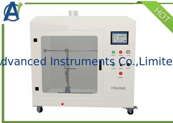 IEC60695 συσκευές δοκιμής φλογών βελόνων με τον καυστήρα βελόνων Φ0.9mm