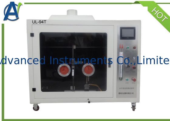 ISO 1210 οριζόντια κάθετη μηχανή δοκιμής φλογών για το πολυμερές υλικό IEC 60707