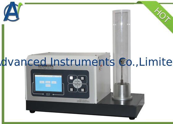 Πλαστικά οικοδομικά υλικά LOI ASTM D2863 που περιορίζουν τις συσκευές δοκιμής οξυγόνου