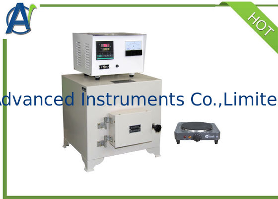 Ελεγκτής περιεκτικότητας σε τέφρα πετρελαιοειδών ASTM D482 με το θερμικό κεραμικό φούρνο