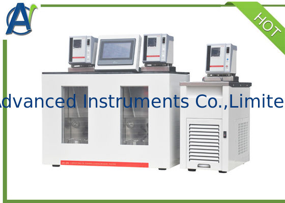 Αφρίζοντας συσκευές λουτρών τάσης εξοπλισμού ανάλυσης πετρελαίου ASTM D892 με το δοχείο ψύξης