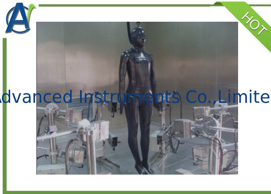 Ενοργανωμένος εξοπλισμός δοκιμής Engulfment φλογών ανδρείκελων ASTM F1930