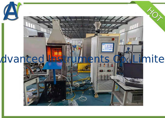 ΜΑΚΡΙΝΟ 25,853 μέρος IV εξοπλισμός δοκιμής πυρκαγιάς ποσοστού απελευθέρωσης θερμότητας OSU