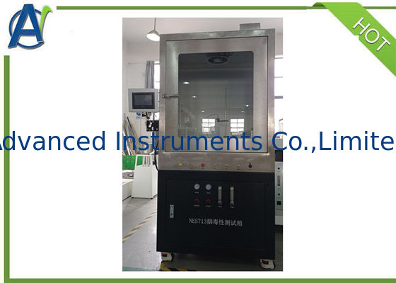 Συσκευές αιθουσών δοκιμής δεικτών τοξικότητας καπνού NES 713 καίγοντας για τη δοκιμή καύσης