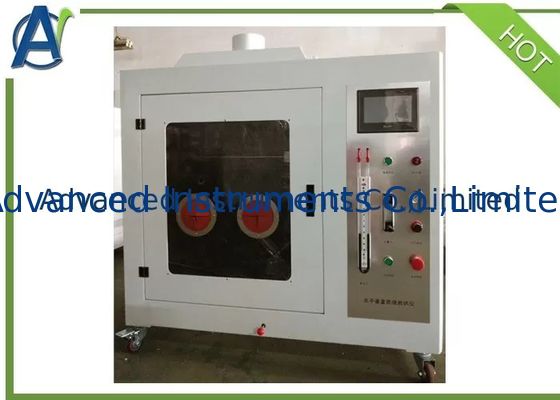 Οριζόντιος και κάθετος εξοπλισμός δοκιμής φλογών από το IEC 60707