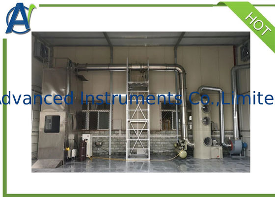 Φλόγα που διαδίδονται και δοκιμή απελευθέρωσης θερμότητας της συσσωρευμένης μηχανής καλωδίων